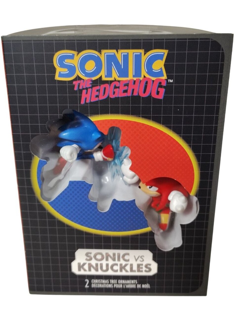 Sonic The Hedgehog Vs Knuckles Christmas Tree Ornaments By Hallmark